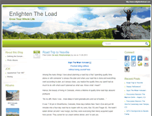 Tablet Screenshot of enlightentheload.com